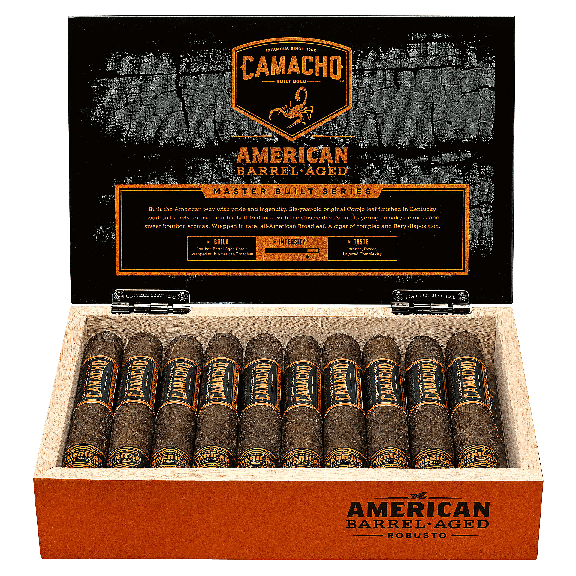 Camacho American Barrel Aged Robusto – Bild 2