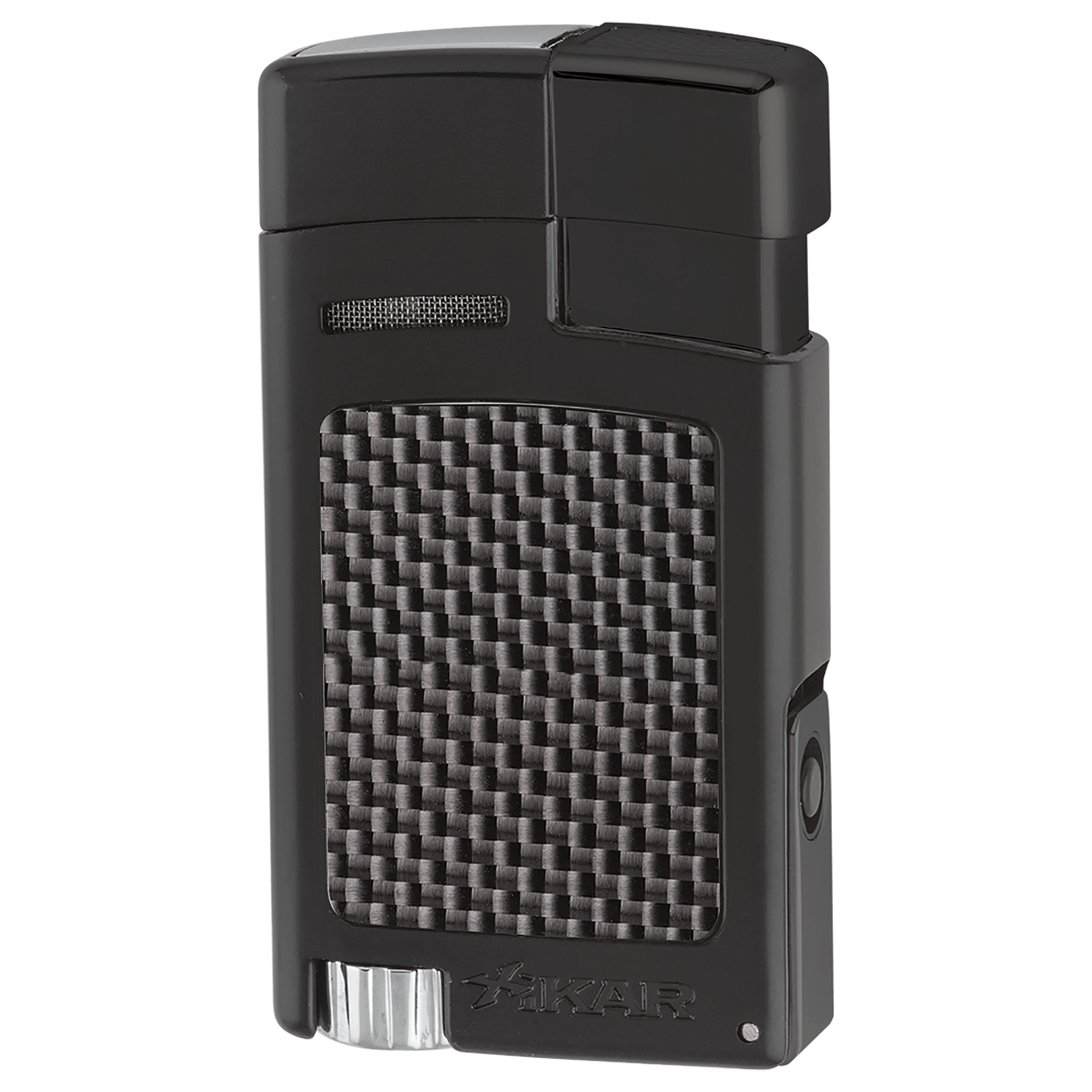 Xikar Forte Lighter Black Carbon Fiber
