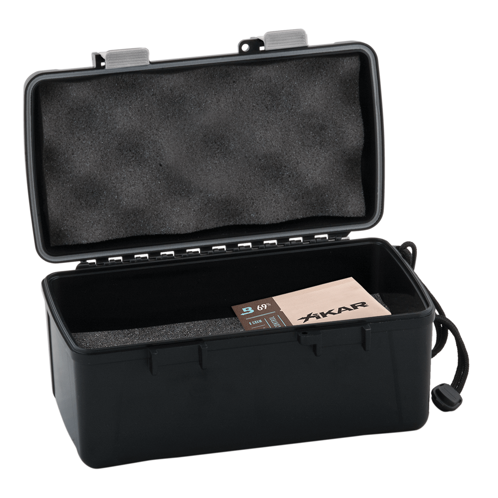 Xikar Travel Humidor 15 Cigar Black – Bild 2