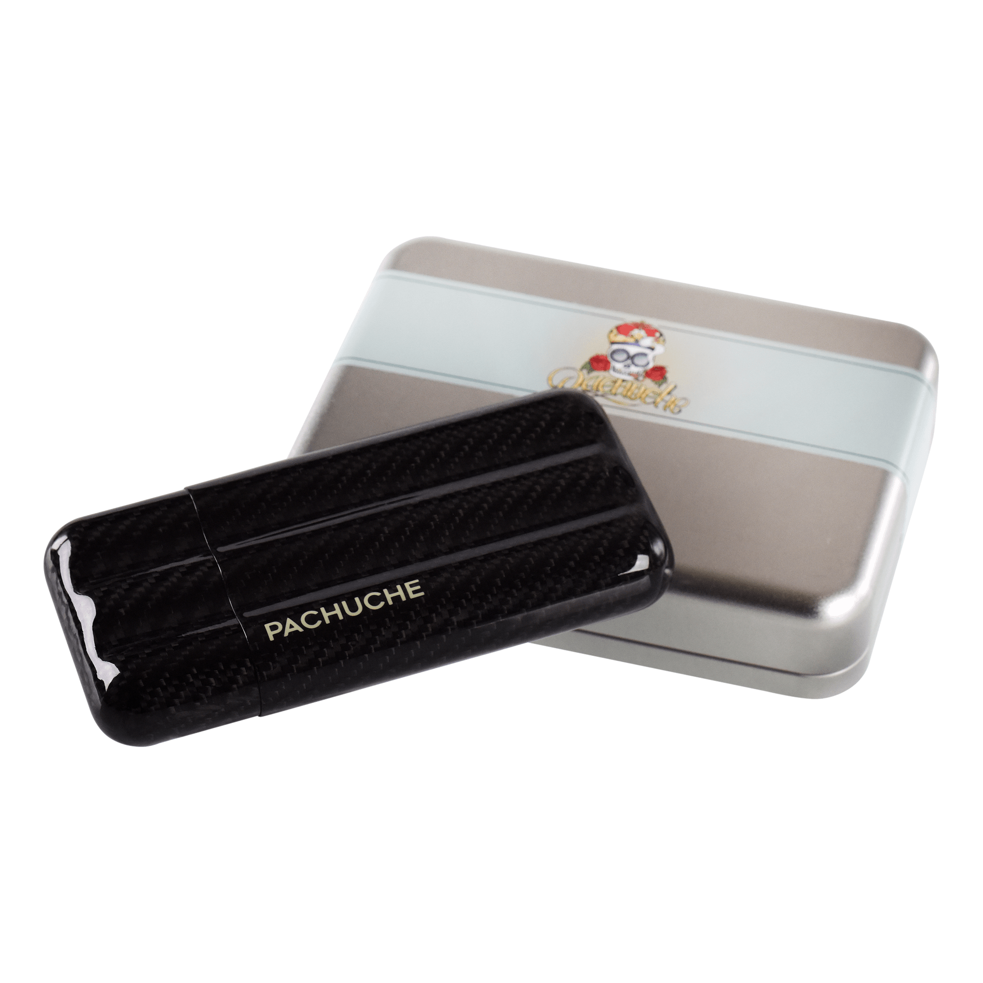 Pachuche Carbon Zigarrenetui 3er