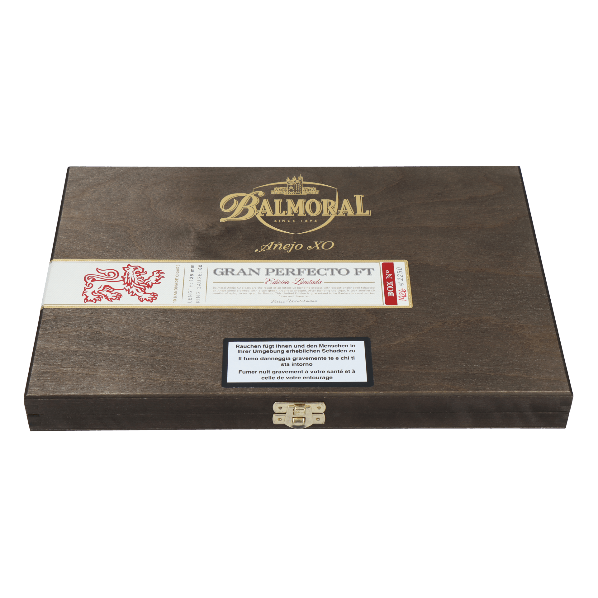 Balmoral Añejo XO Gran Perfecto FT Edicion Limitada 2018 – Bild 4