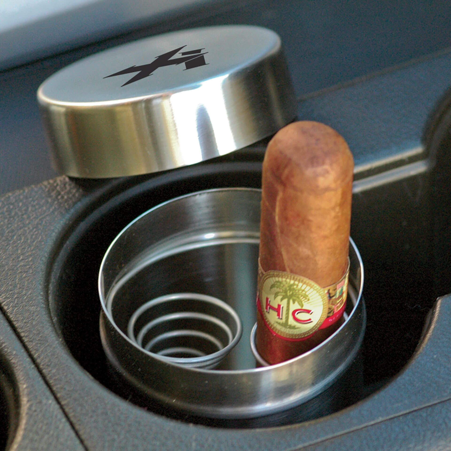 Xikar Ashtray Can Auto Aschenbecher – Bild 4