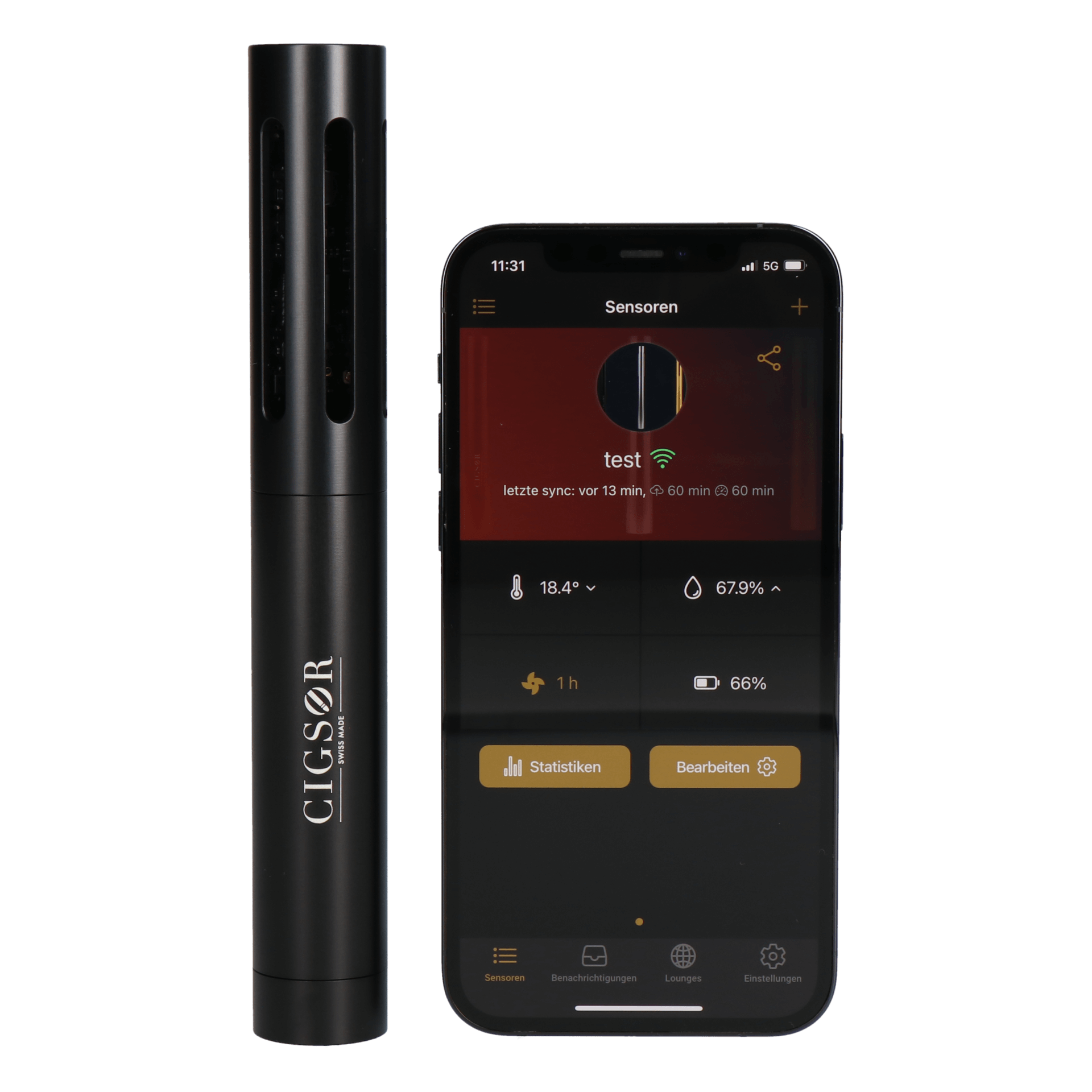 CIGSOR The Sensor Classic Hygrometer