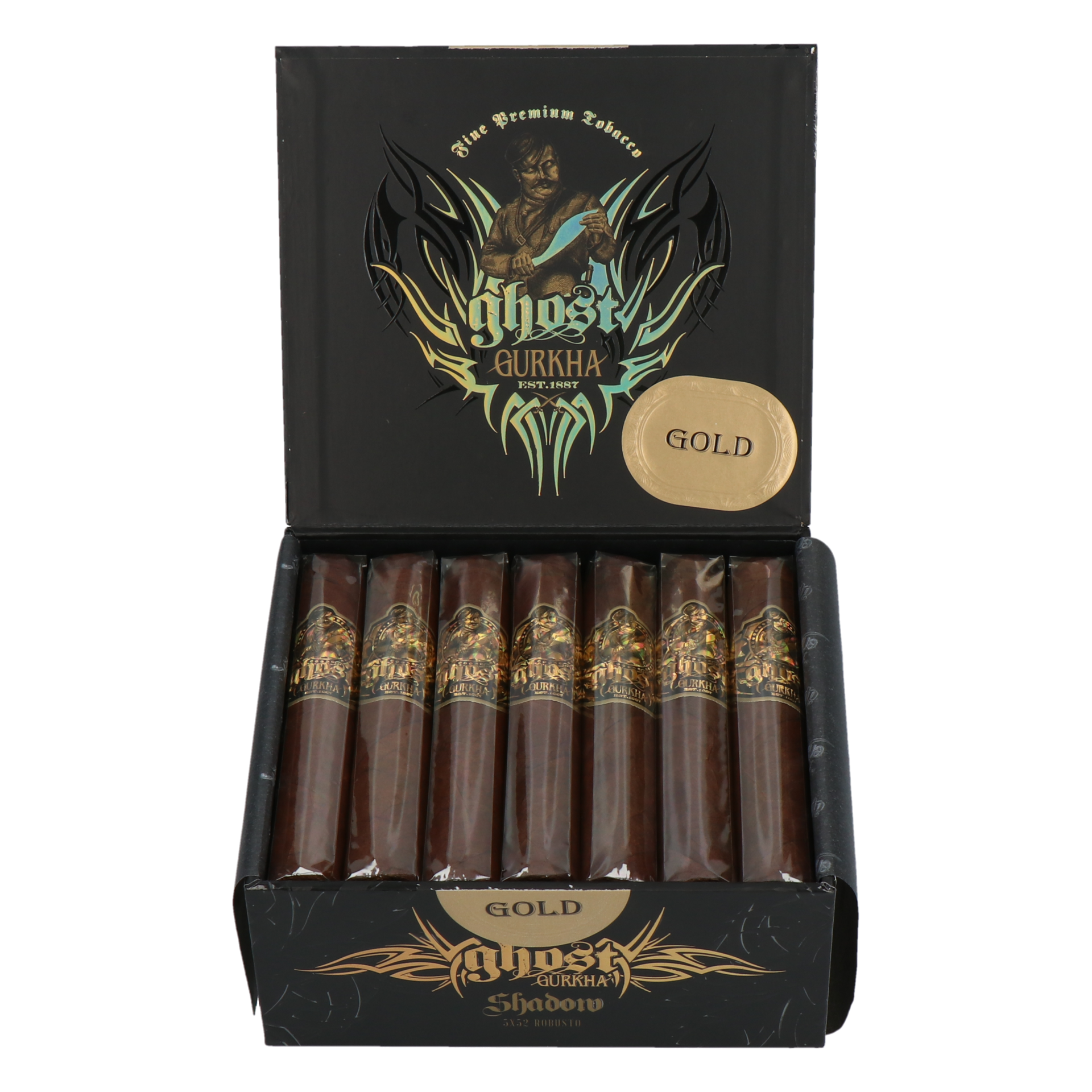 Gurkha Ghost Gold Shadow (Robusto) – Bild 6