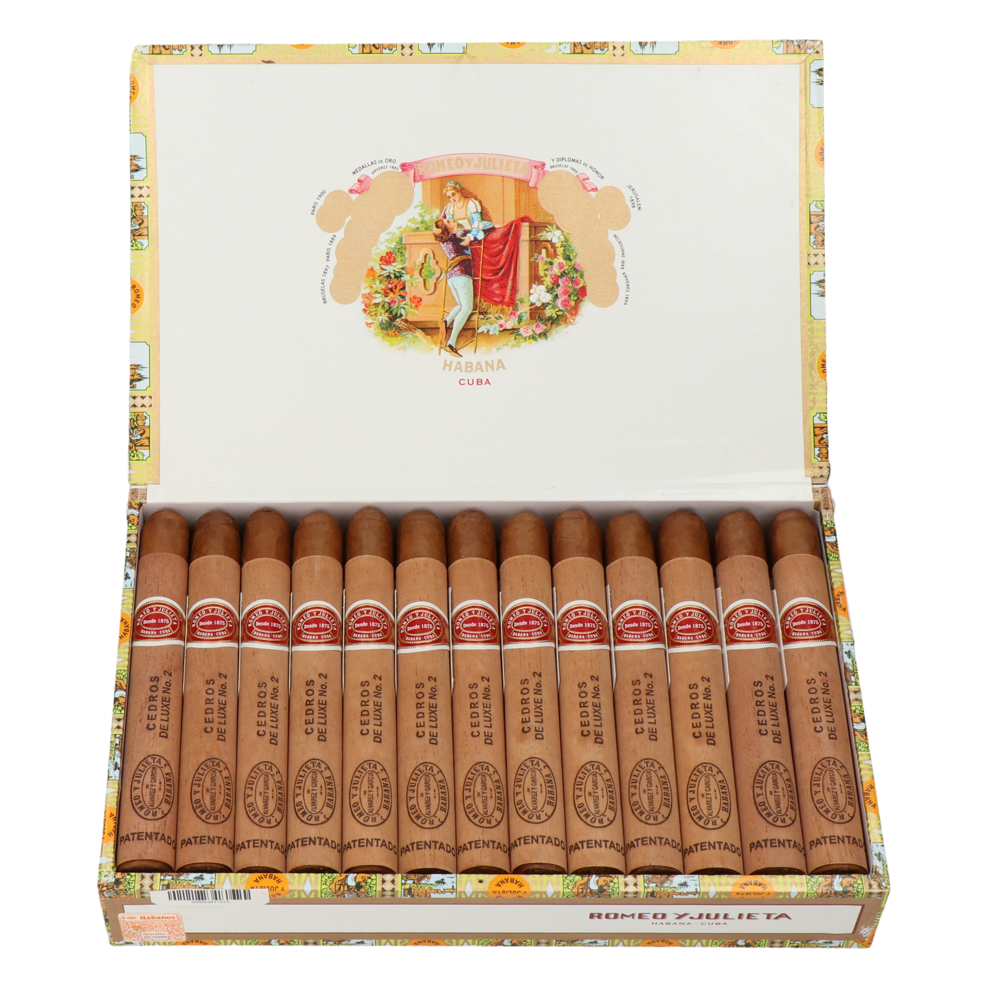 Romeo y Julieta Cedros de Luxe No. 2 – Bild 6