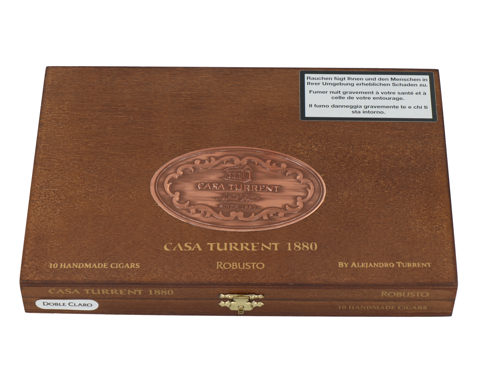 Casa Turrent 1880 Doble Claro Robusto – Bild 2