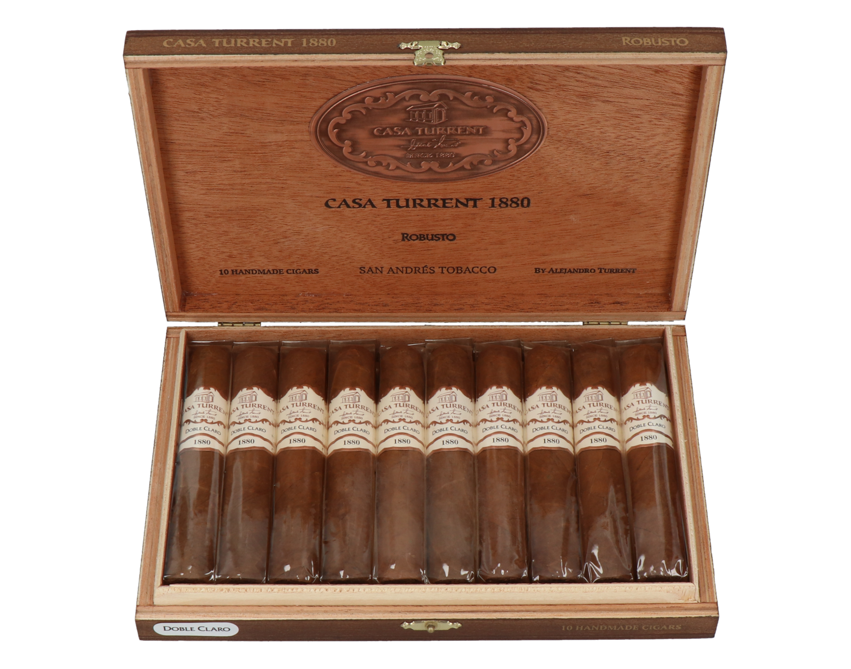 Casa Turrent 1880 Doble Claro Robusto – Bild 3