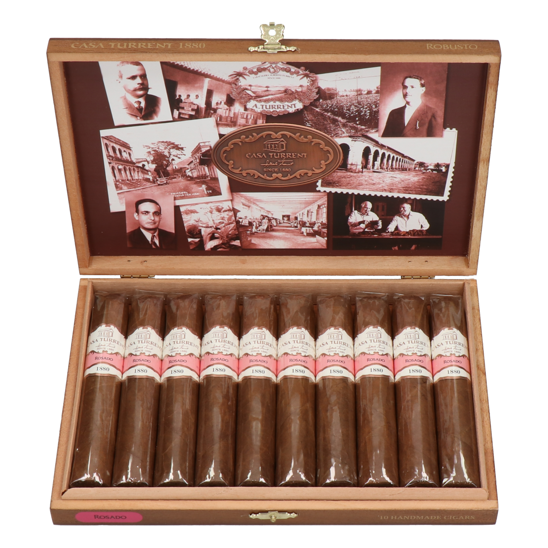 Casa Turrent 1880 Rosado Robusto – Bild 6
