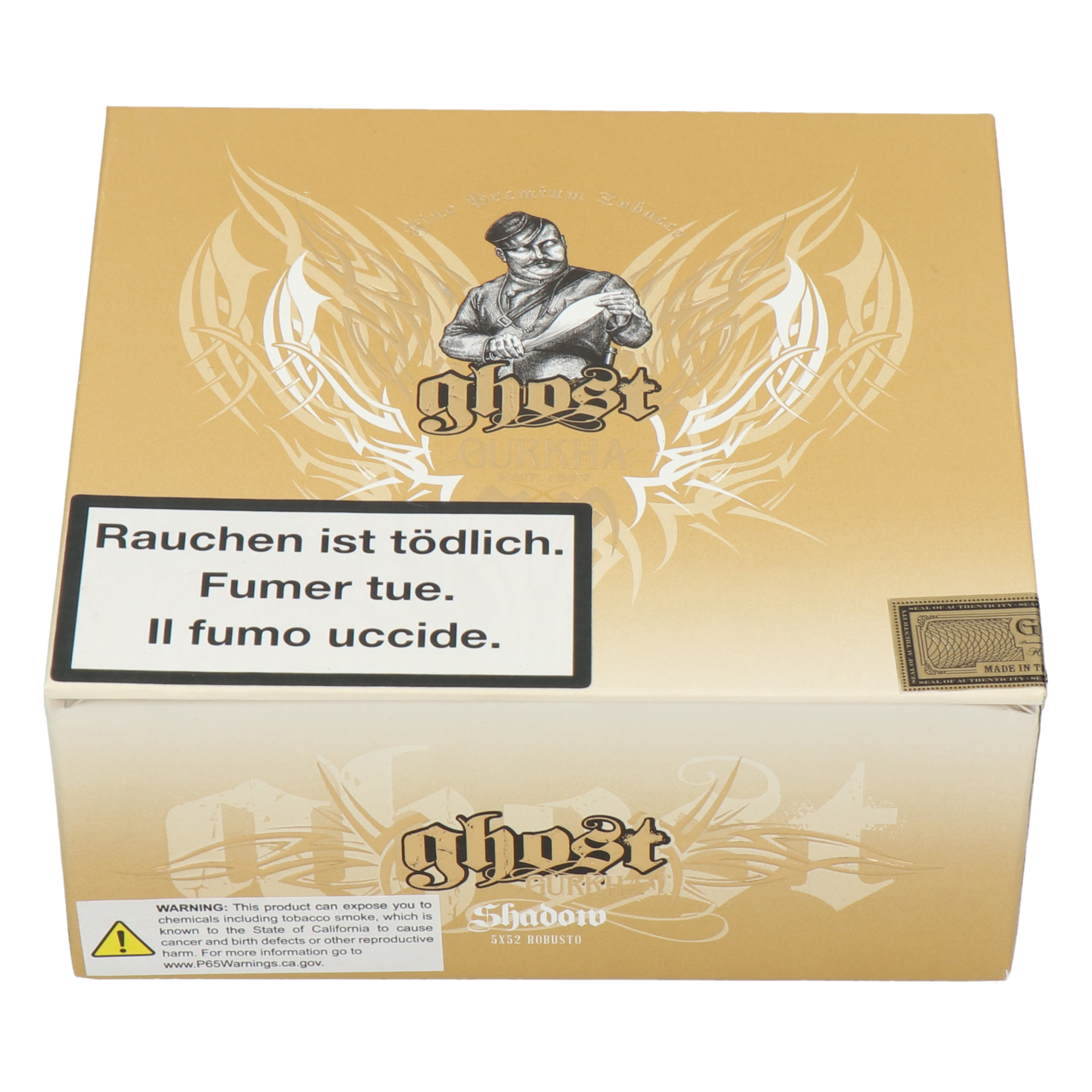 Gurkha Ghost Connecticut Shadow (Robusto) – Bild 5