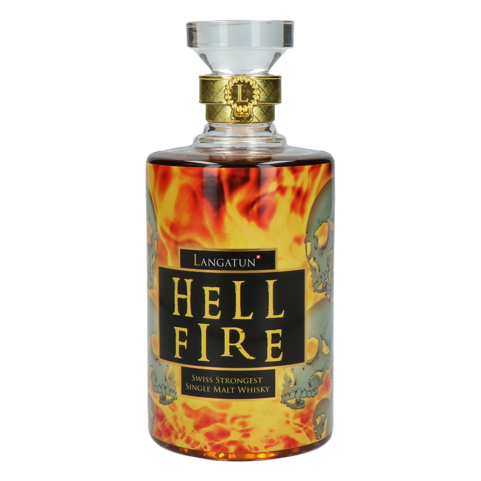 Langatun - Hell Fire No. 2 - Strongest Single Malt Whisky - 79% - 50cl