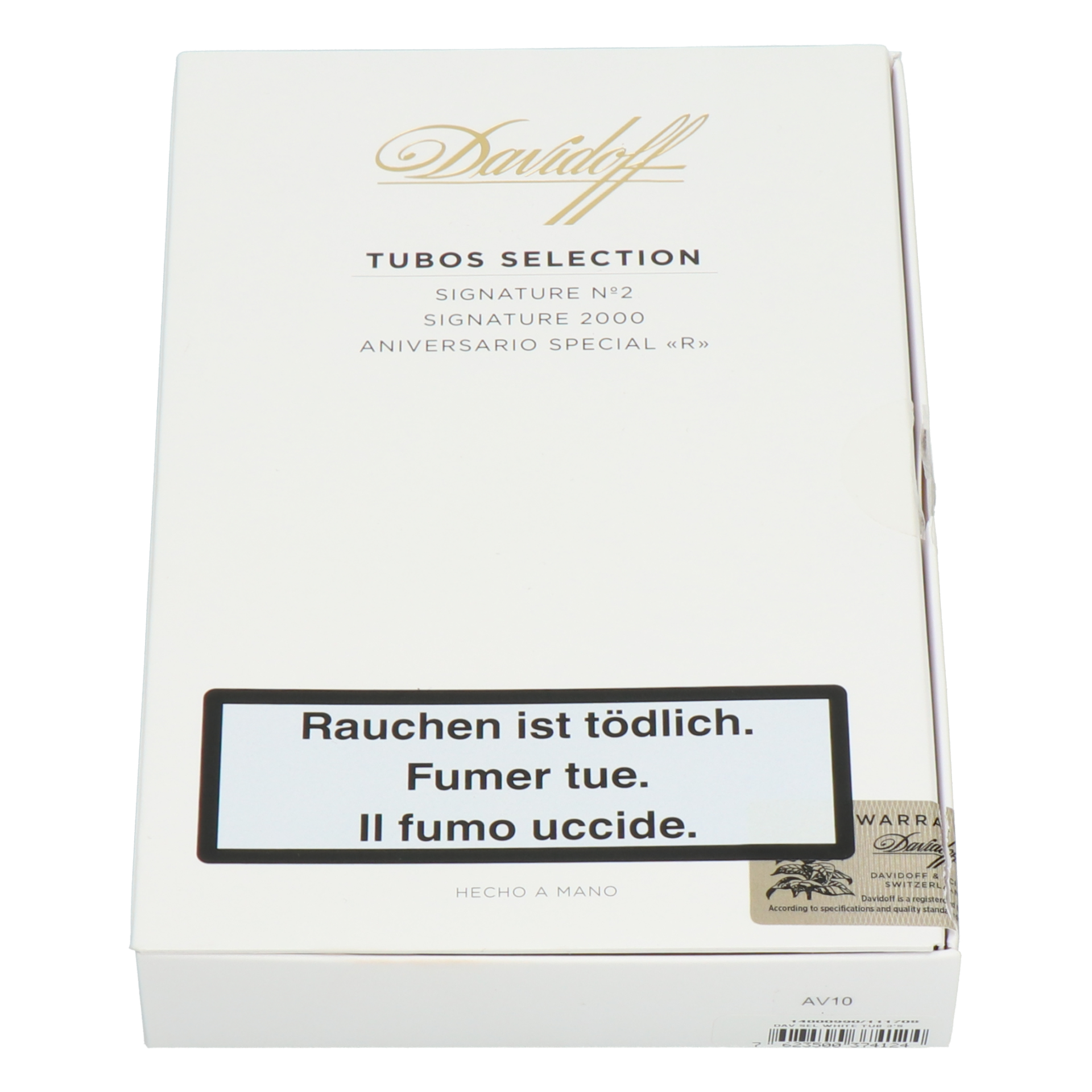 Davidoff White Tubos Selection
