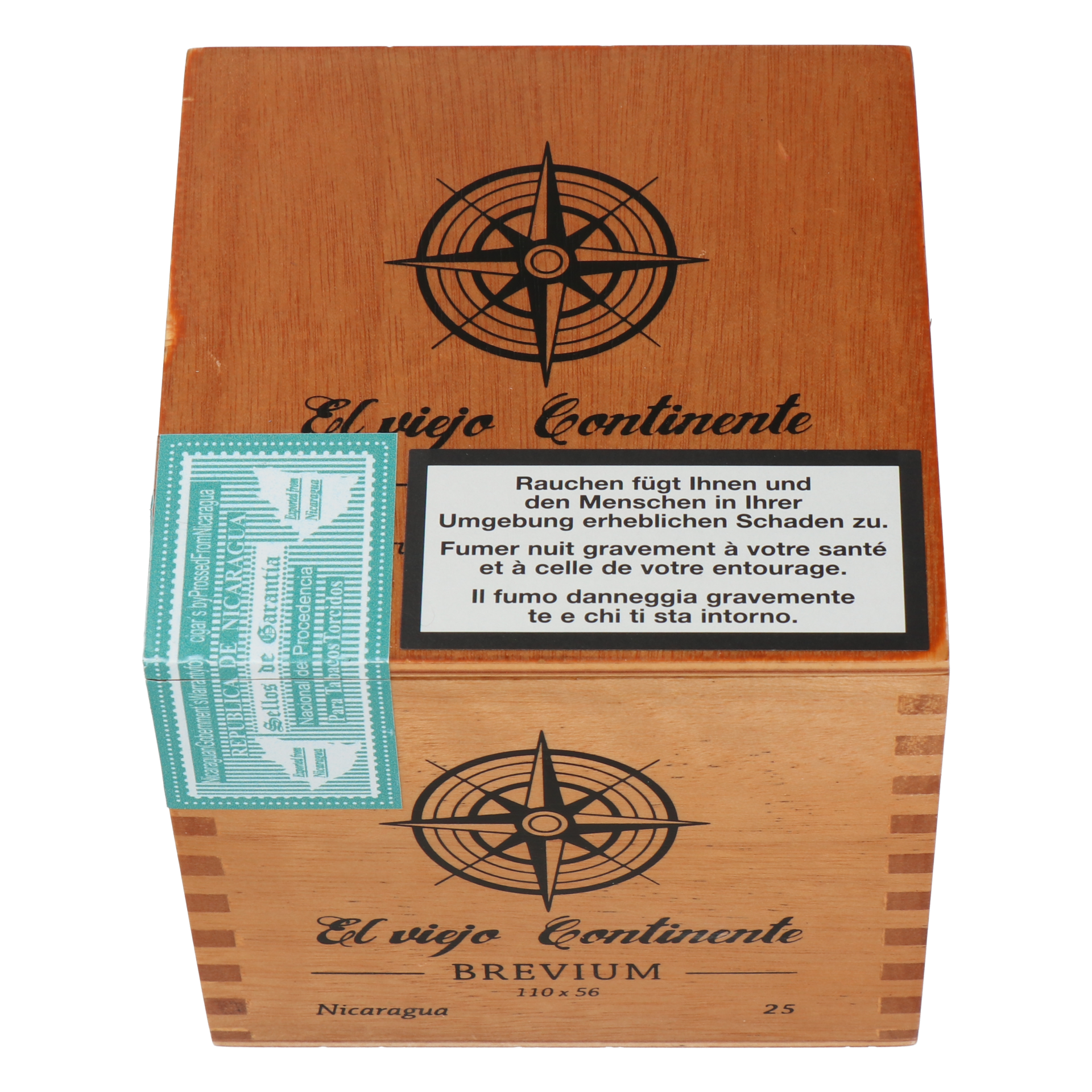 El Viejo Continente - Classic - Brevium (Grand Short Robusto) – Bild 6