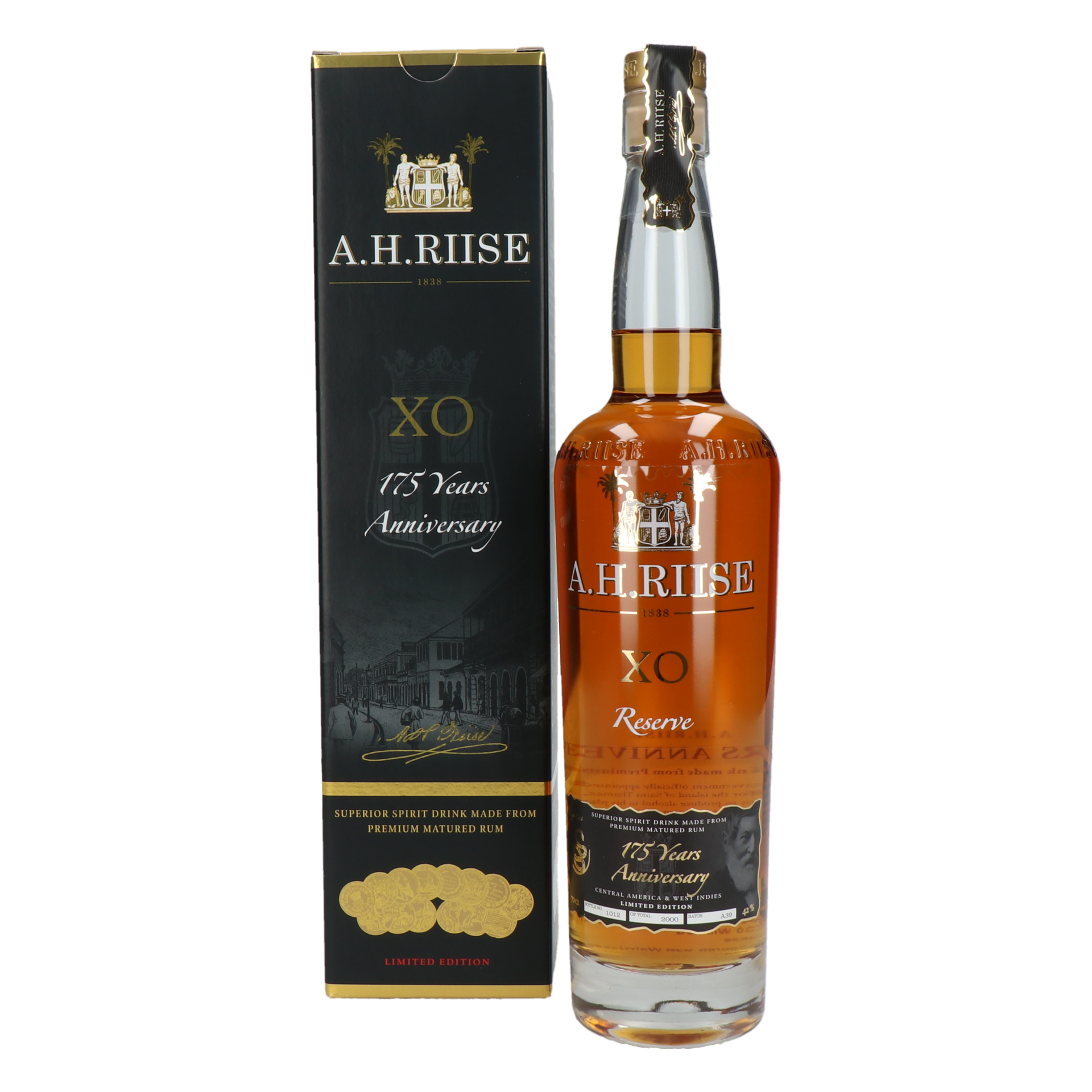 A.H. Riise - X.O. Reserve 175 Years Anniversary Rum