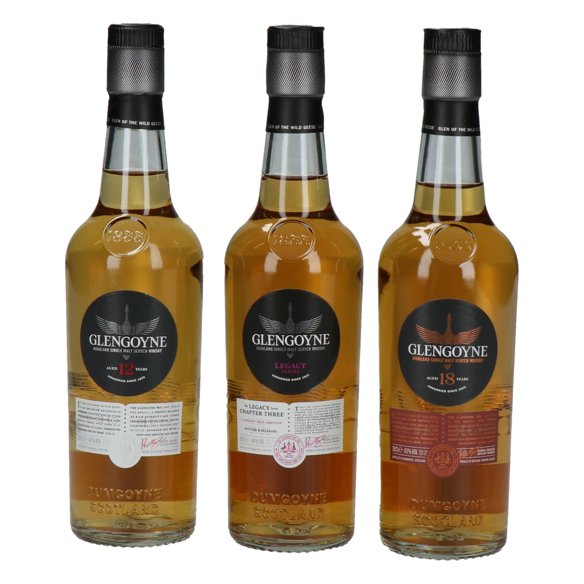 Glengoyne - Time Capsule - Sampler 3 x 20cl