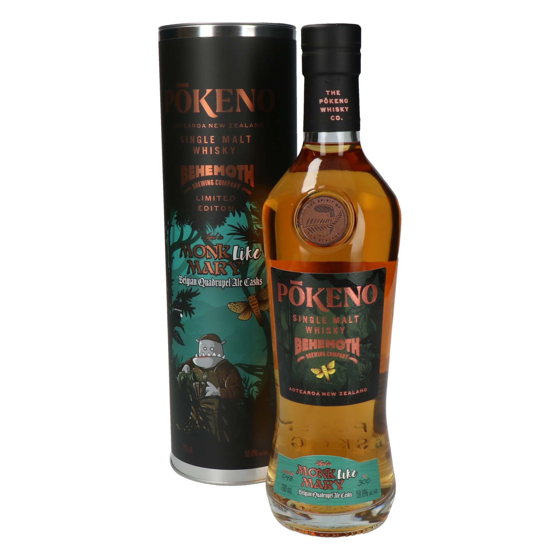 Pōkeno - Monk Like Mary - Belgian Quadrupel Ale Cask - Single Malt Whisky