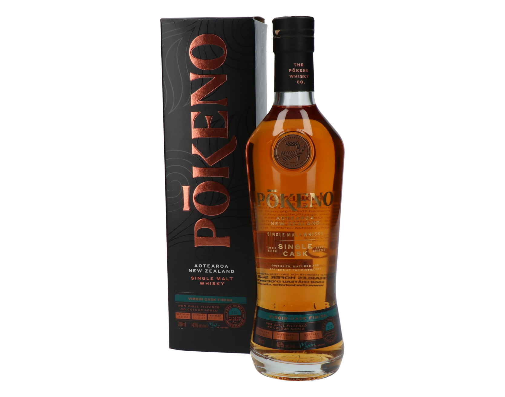 Pōkeno - Single Malt - Virgin Single Cask Finish