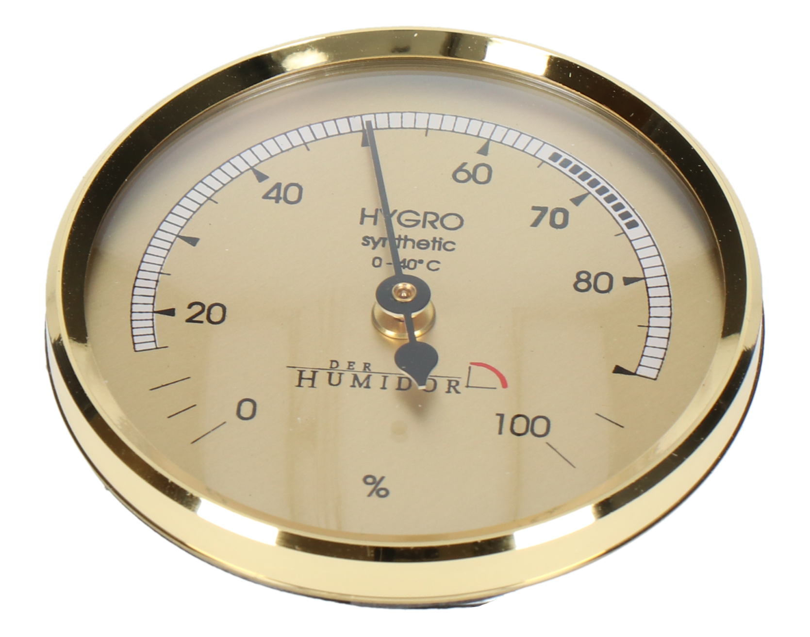 Der Humidor Haarhygrometer Messing