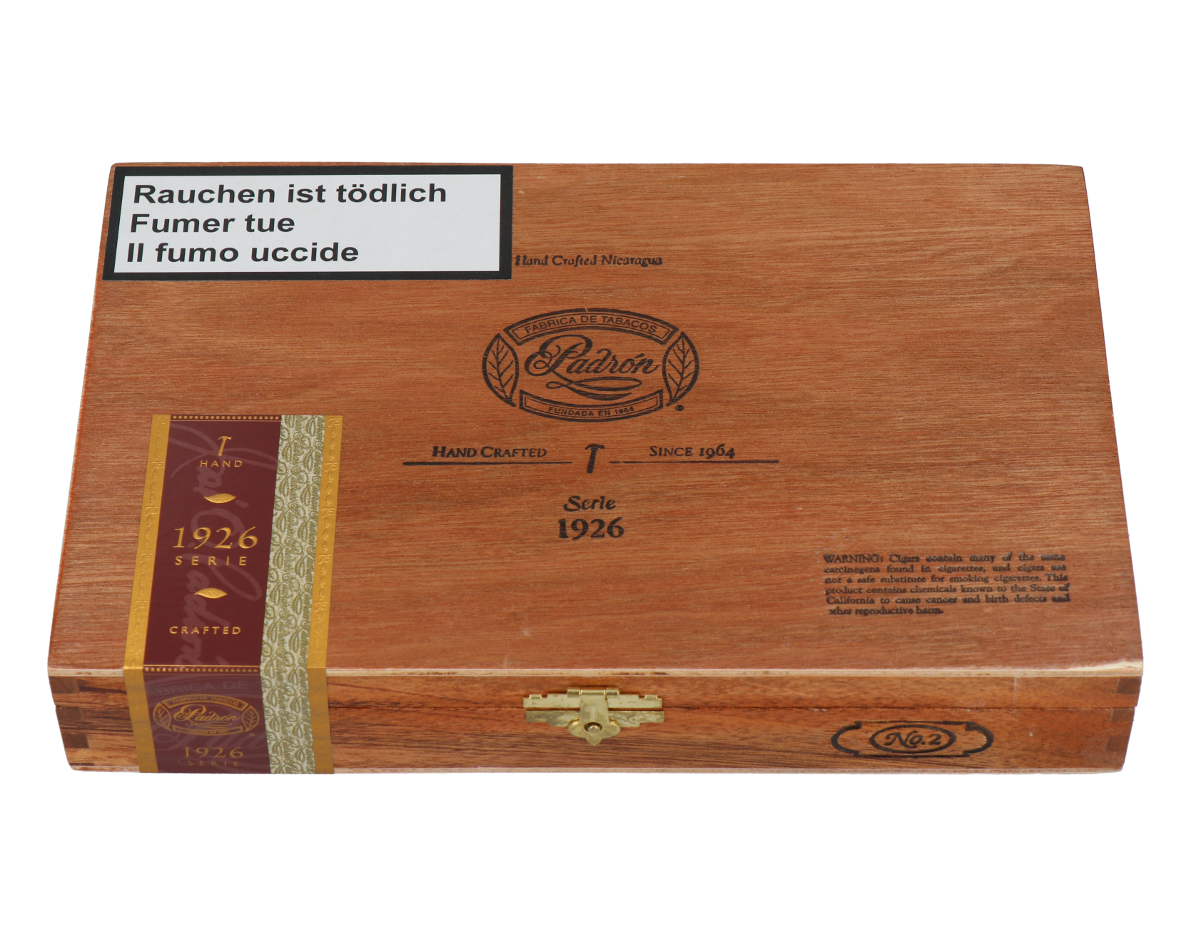 Padron 1926 Anniversary No. 2 Natural Belicoso – Bild 2