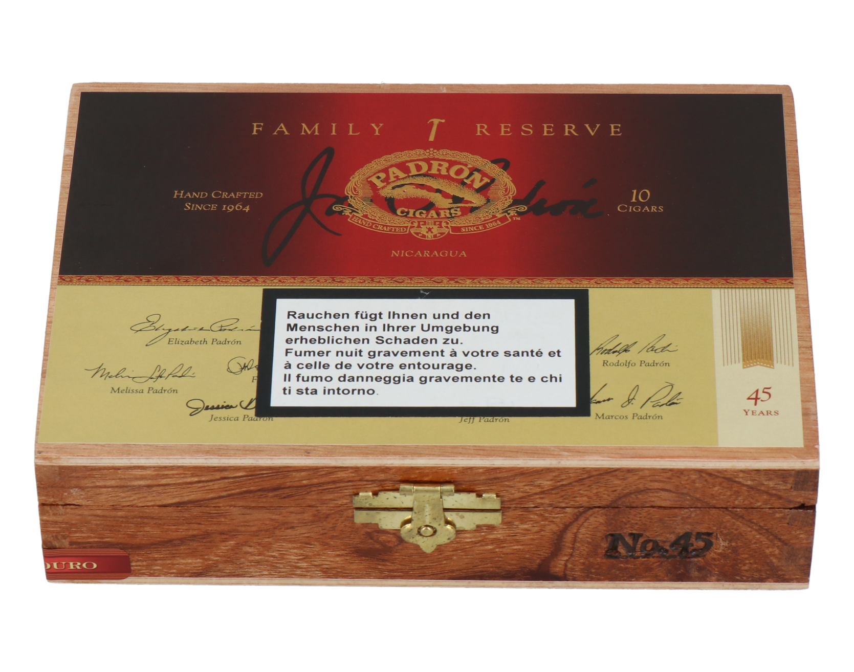Padron Family Reserve No. 45 Maduro Toro – Bild 2