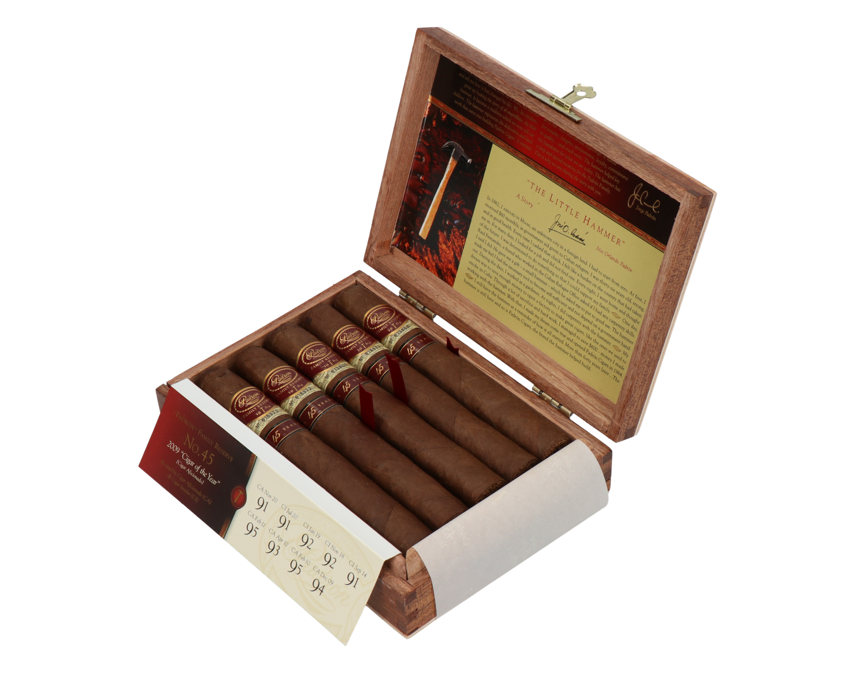 Padron Family Reserve No. 45 Natural Toro – Bild 4