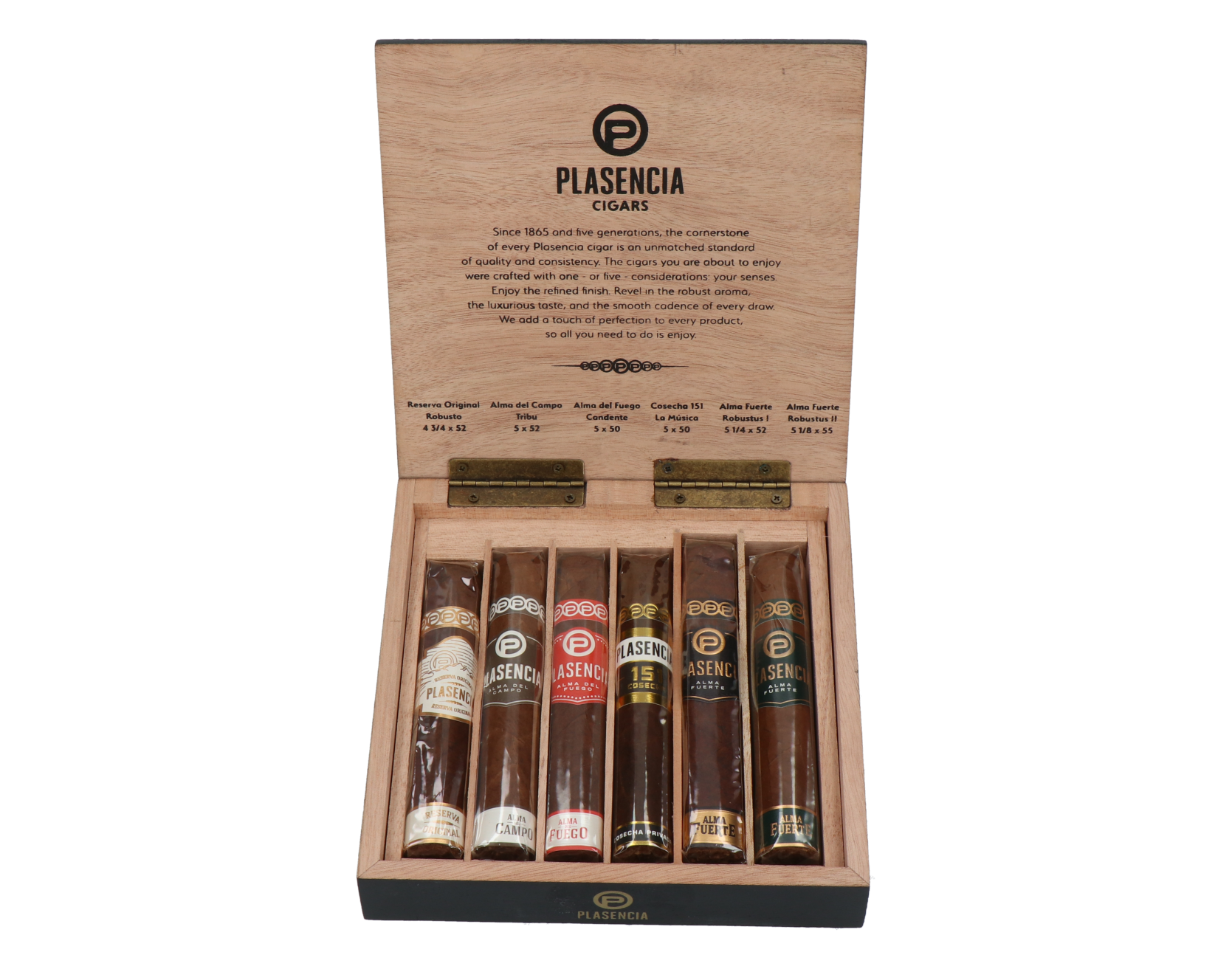 Plasencia Sampler Robusto Collection (6er) – Bild 2