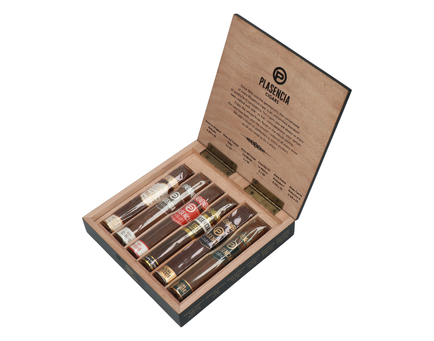 Plasencia Sampler Robusto Collection (6er) – Bild 3