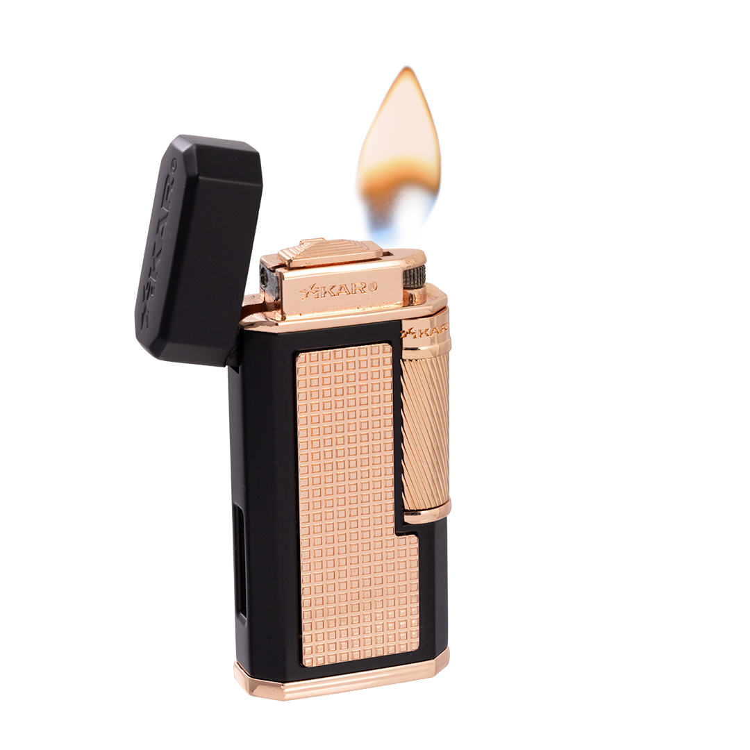 XIKAR Ardore Softflame Black / Rose Gold