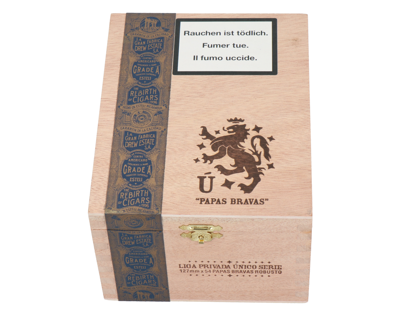 Drew Estate Liga Privada Unico Papas Bravas Robusto – Bild 2
