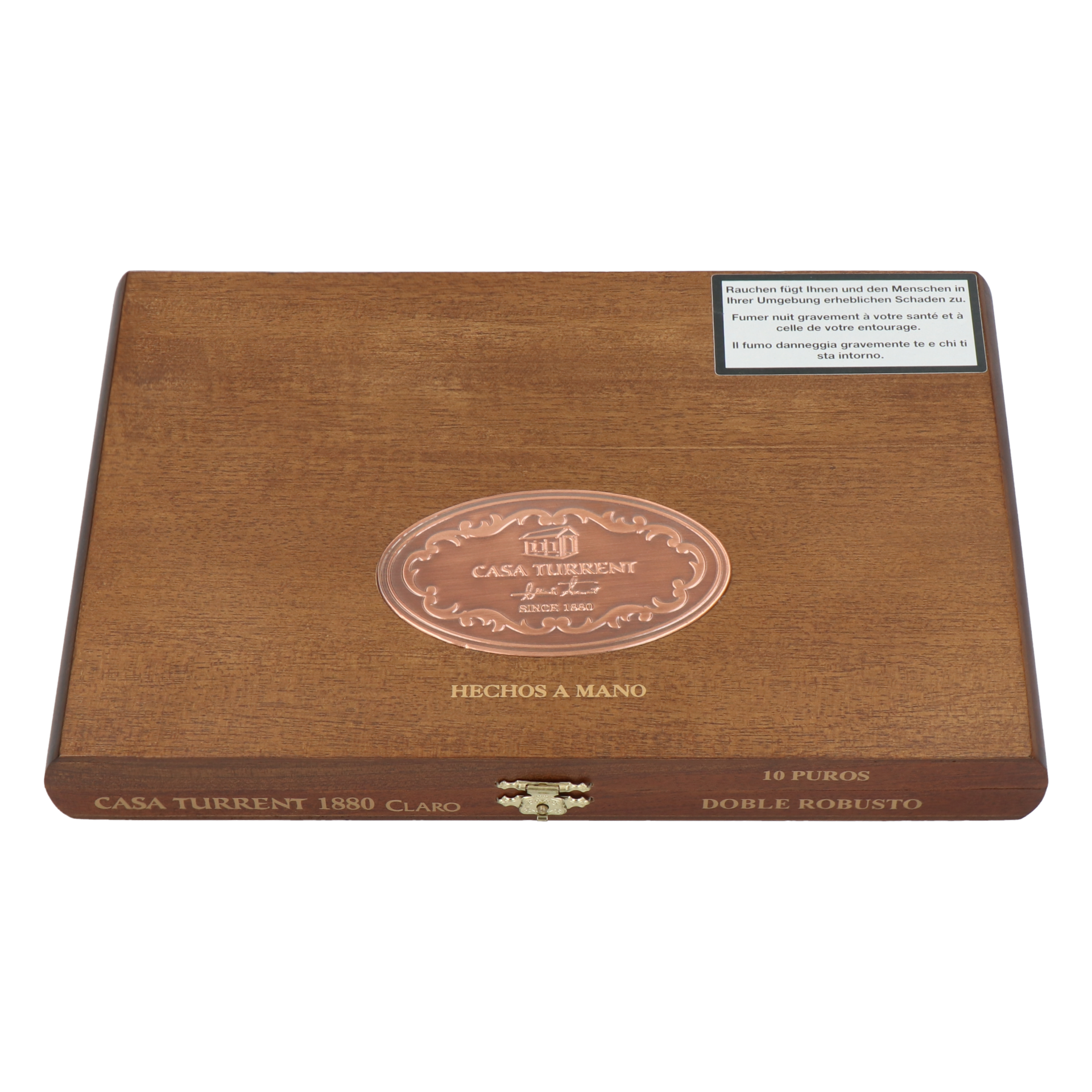 Casa Turrent 1880 Claro Doble Robusto – Bild 4