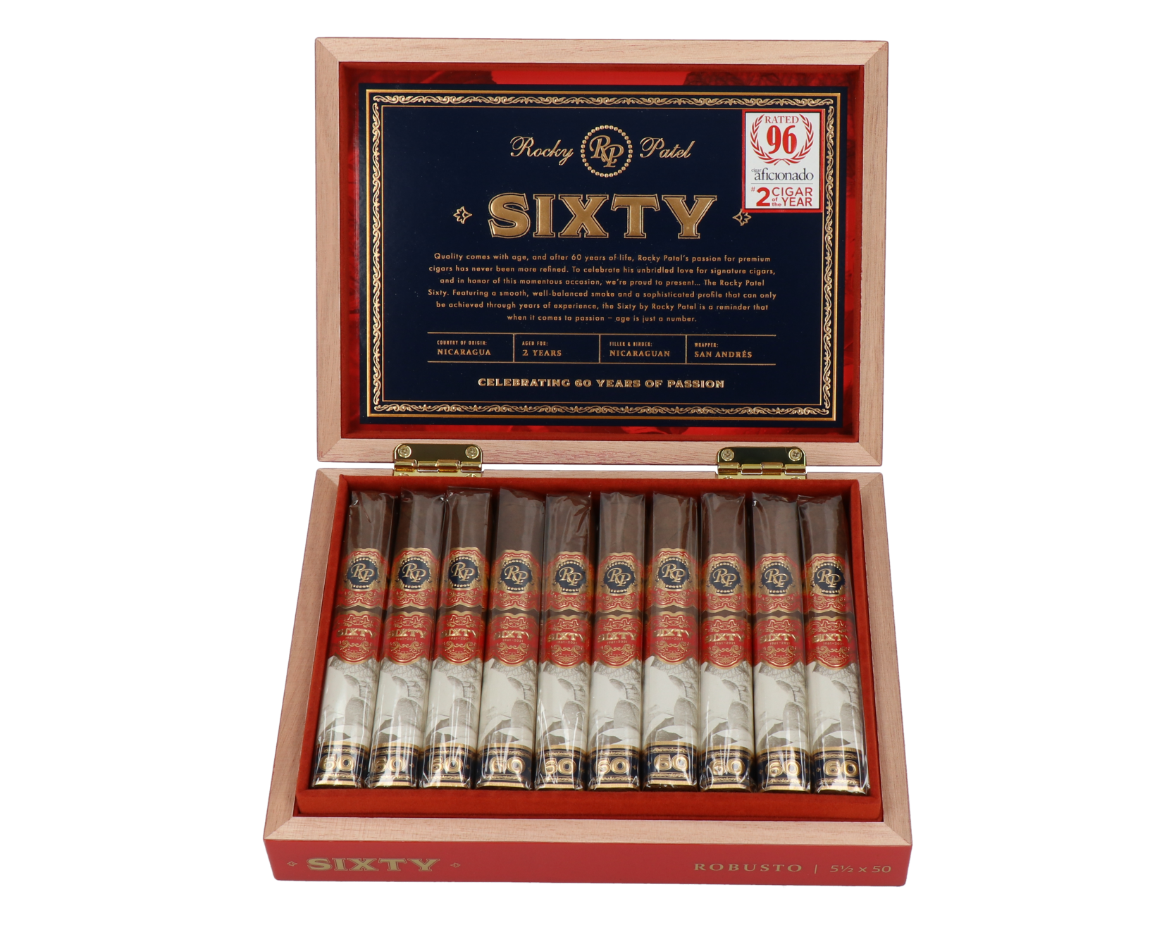 Rocky Patel Sixty Robusto – Bild 3