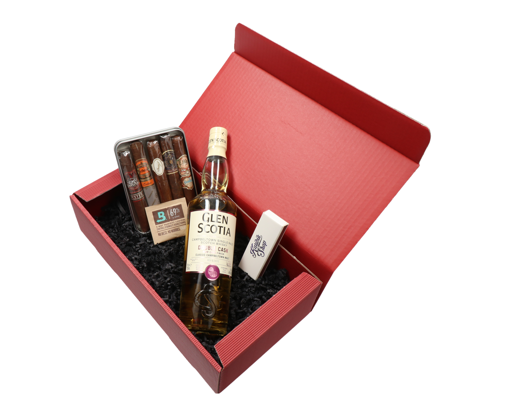 Multi-Country Zigarren & Whisky Geschenkset – Bild 2