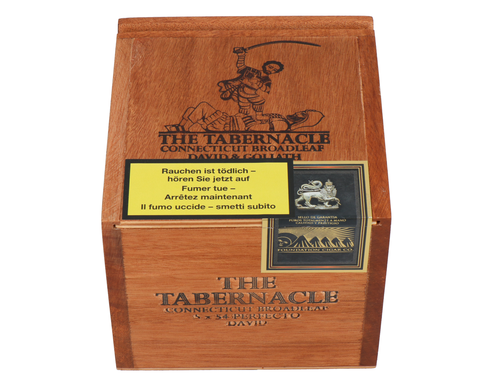Foundation Cigars The Tabernacle CT Broadleaf David Perfecto – Bild 2