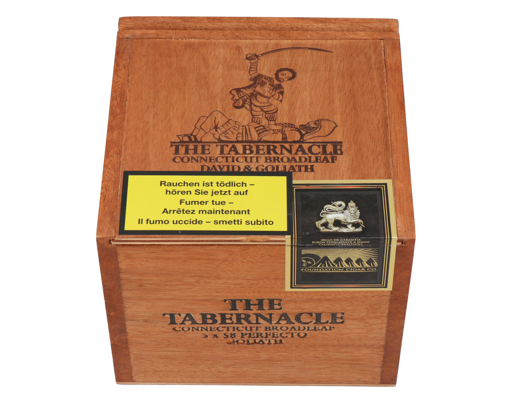Foundation Cigars The Tabernacle CT Broadleaf Goliath Perfecto – Bild 2
