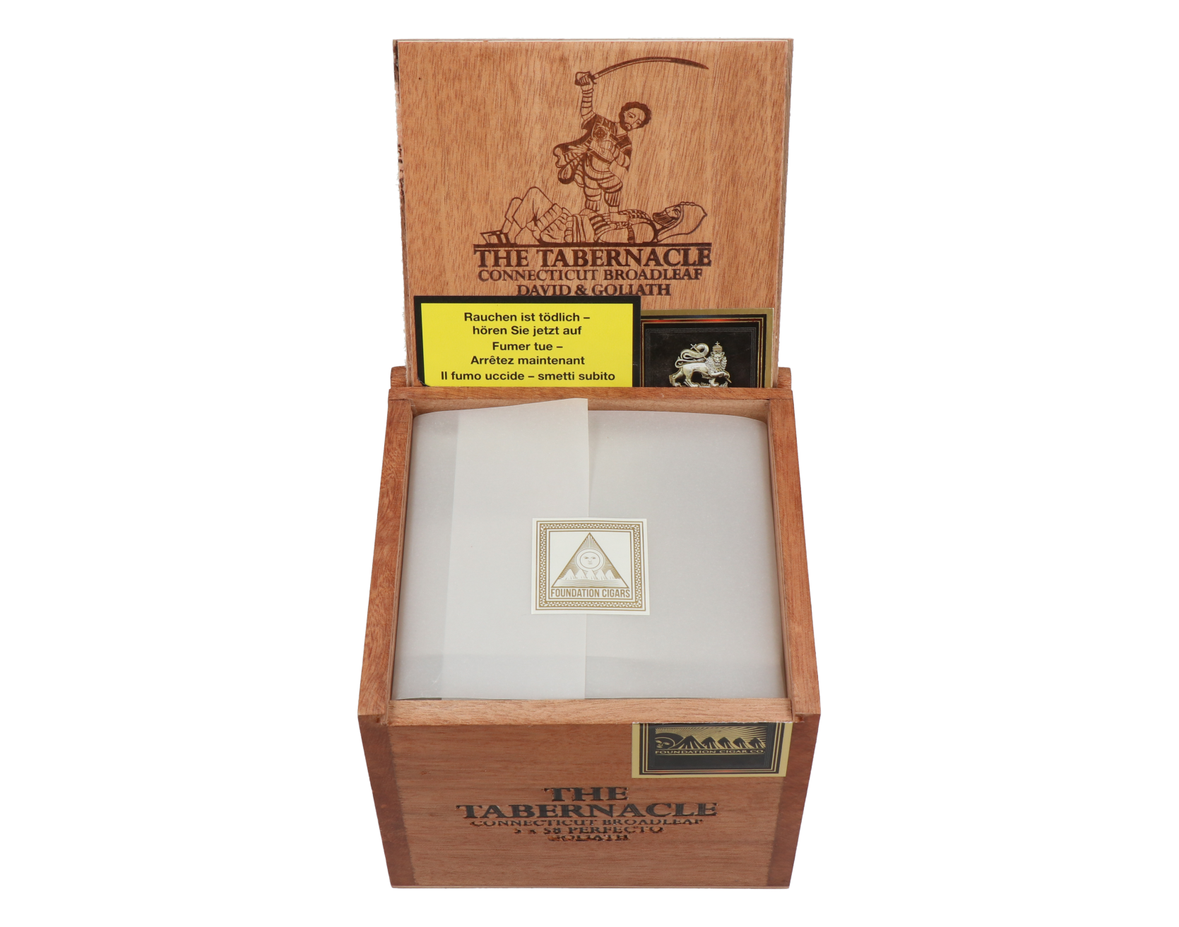 Foundation Cigars The Tabernacle CT Broadleaf Goliath Perfecto – Bild 3