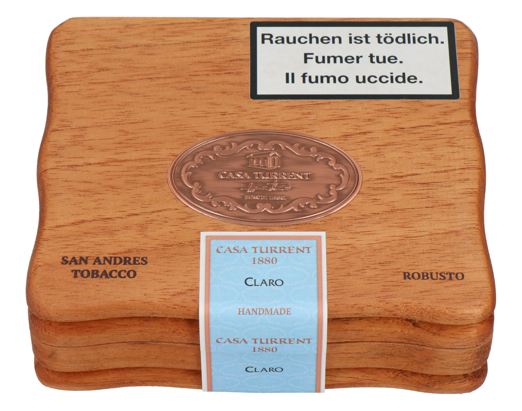 Casa Turrent 1880 Claro Robusto – Bild 2